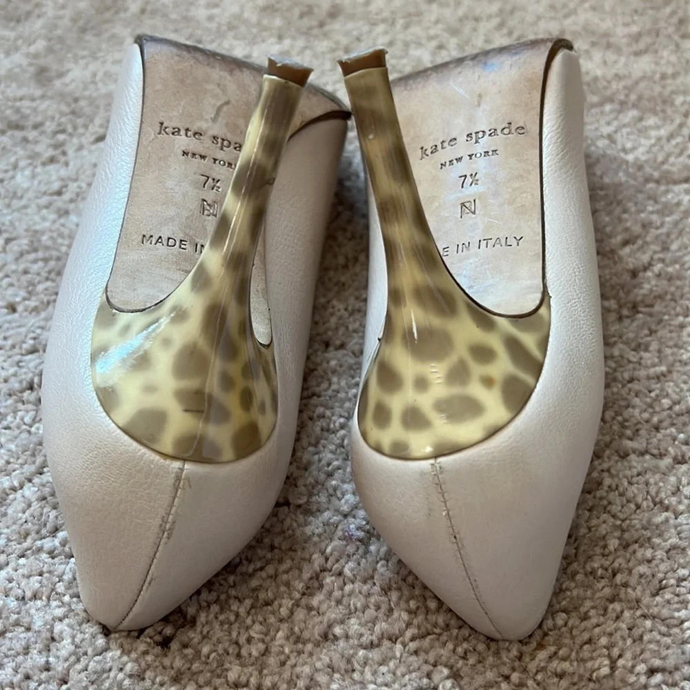 Kate Spade leather heels